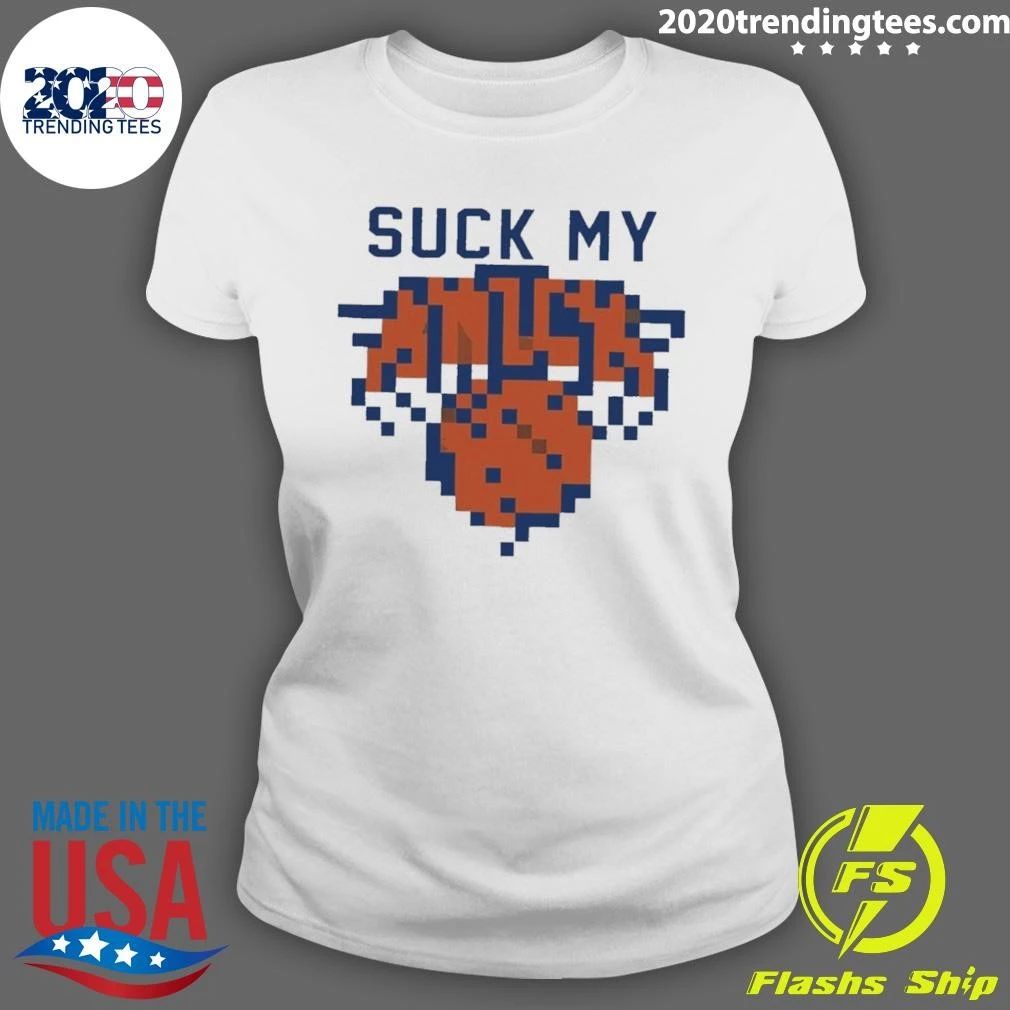 Suck My New York Knick Pixel Shirt