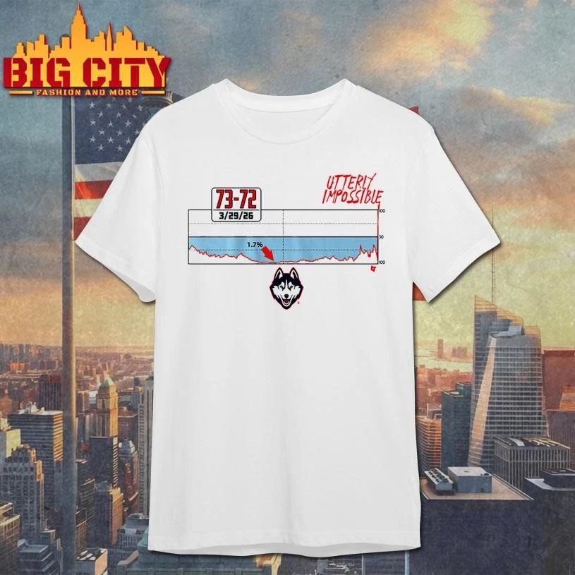 UConn Basketball Utterly Impossible Graphic Shirt