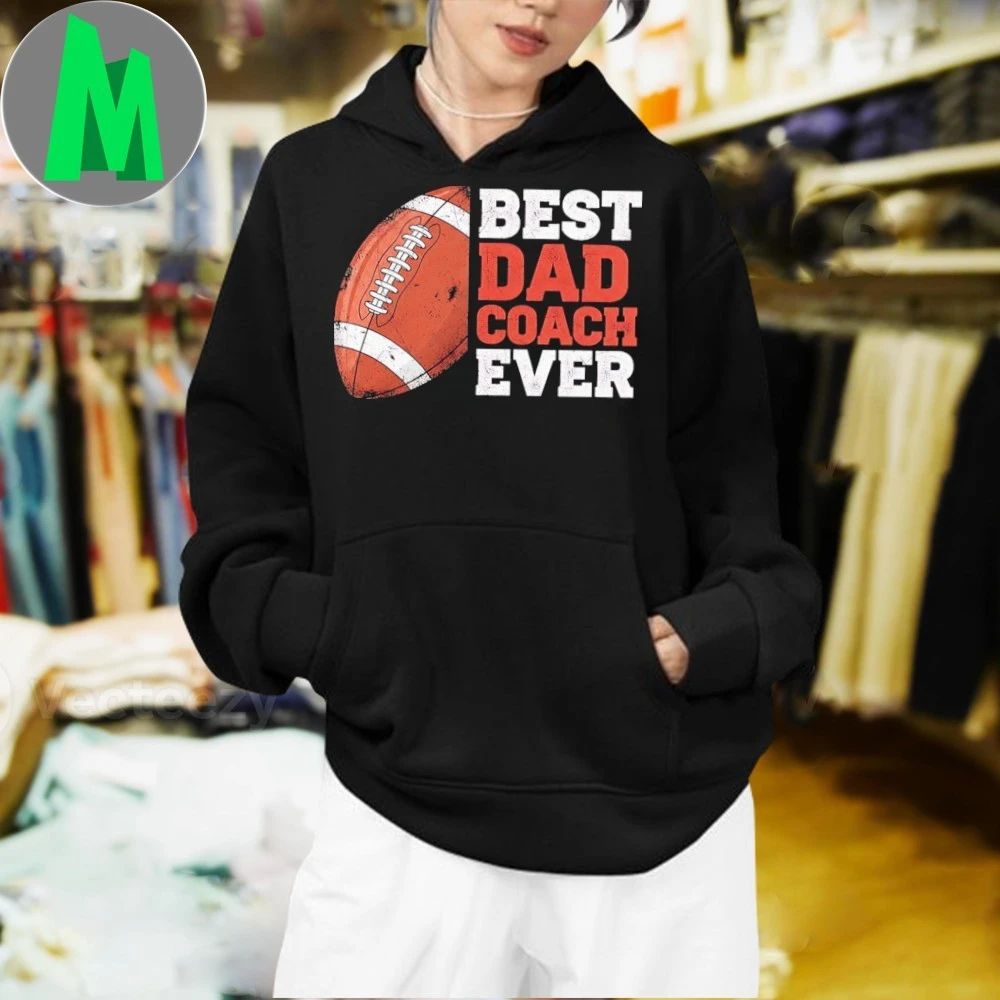 Dad Coach Ever Football Shirt