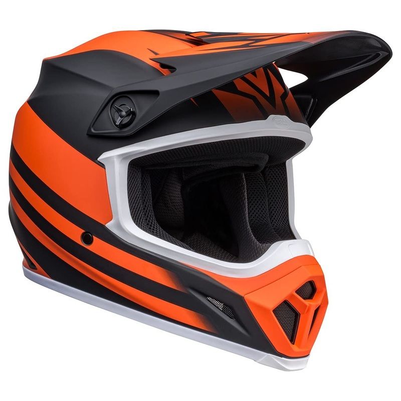 Bell – MX-9 Off-Road Helmet – Disrupt – Black/Orange – S (Open Box)