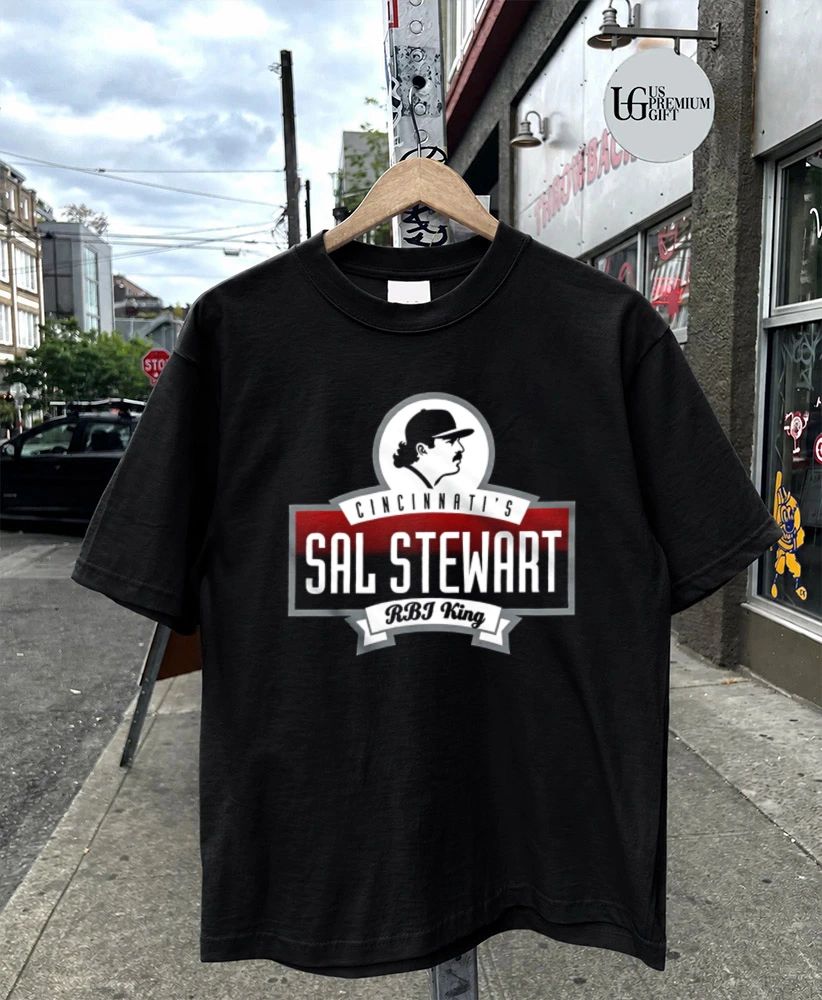 Sal Stewart RBI King Cincinnati Reds baseball shirt