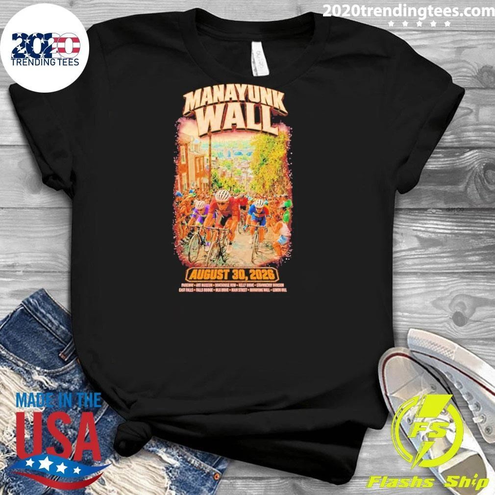 Manayunk Wall 2026 Commemorative Philadelphia Shirt