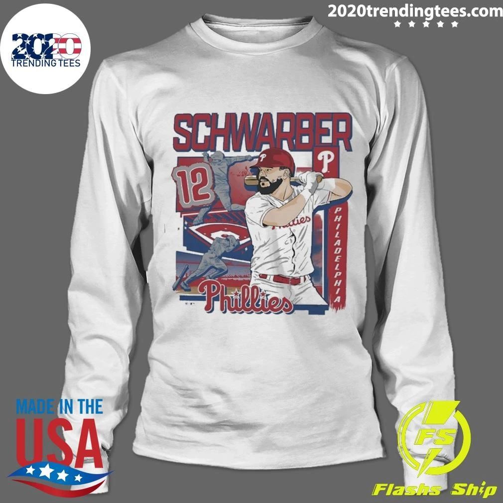 Philadelphia Phillies Kyle Schwarber Player Collage Shirt