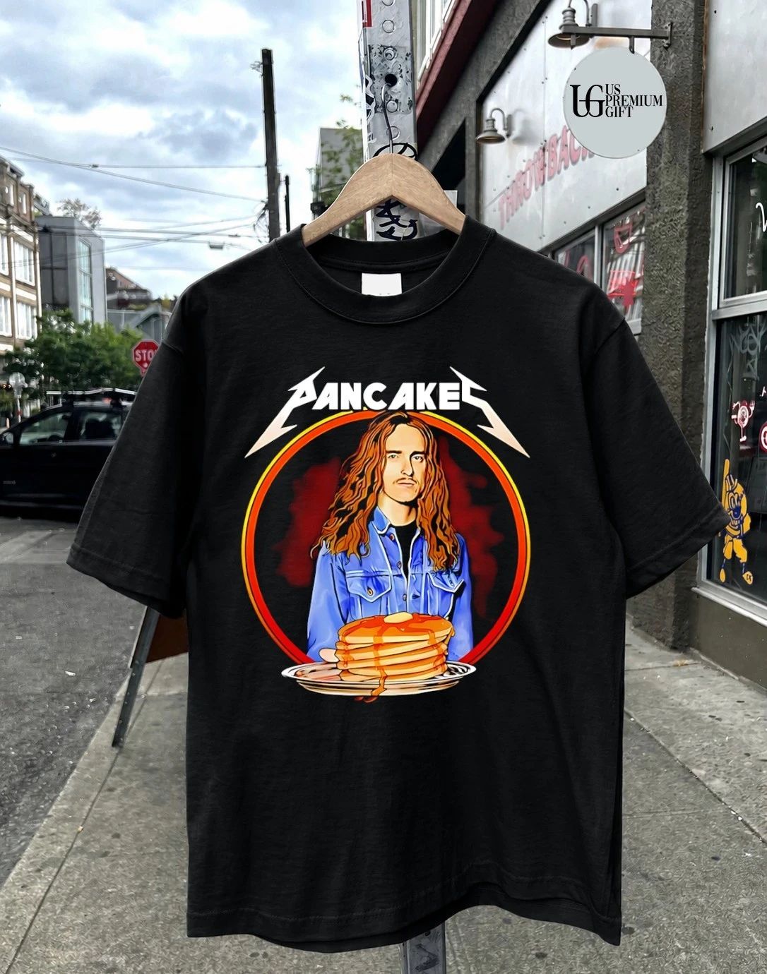 Cliff Burton Pancakes shirt