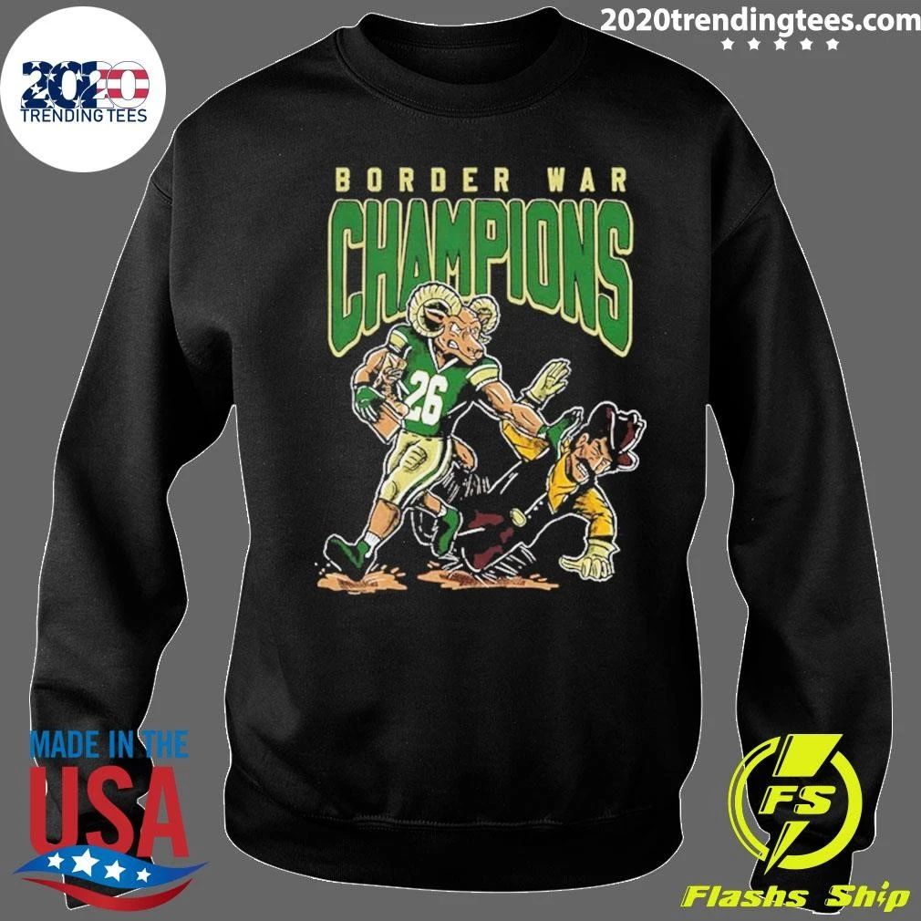 Colorado State’s Border War Win Over Wyoming Border War Champions B War Stiff Arm Shirt
