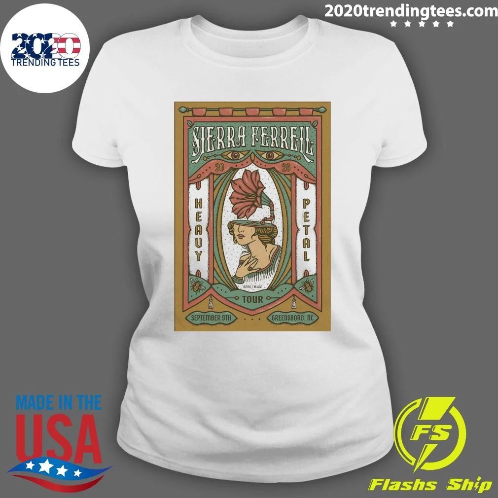 Sierra Ferrell Steven Tanger Center for the Performing Arts in Greensboro NC September 9 2026 Shirt
