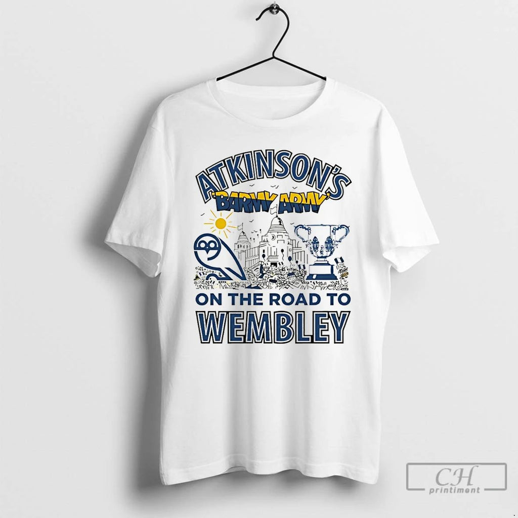 Classic Sheffield Wednesday Atkinsons Barmy Army On The Road To Wembley