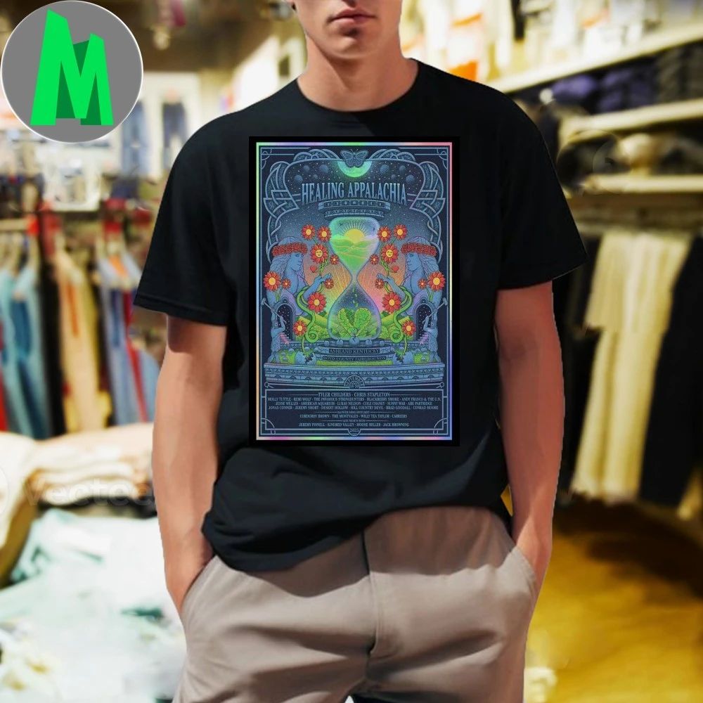Healing Appalachia Event Ashland, KY 2025 Poster Foil Shirt