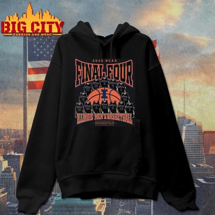 Illinois Basketball 2026 Final Four Graphic Shirt