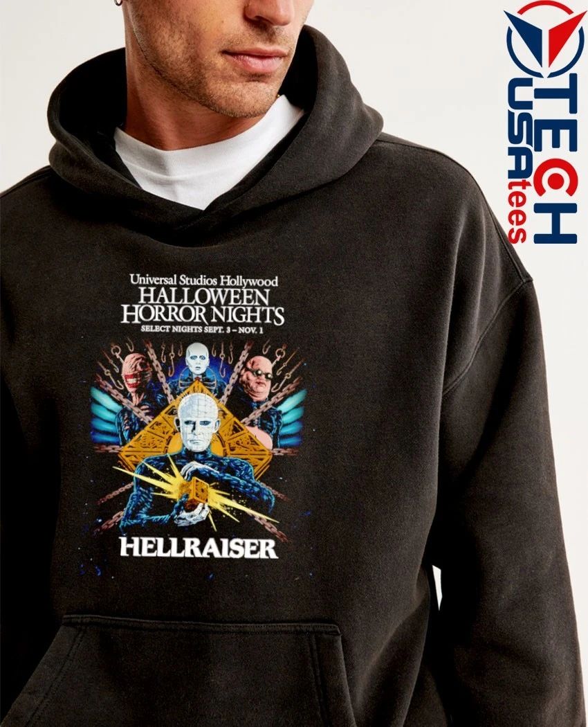 Universal Studios Hollywood Halloween Horror Nights Hellraiser shirt