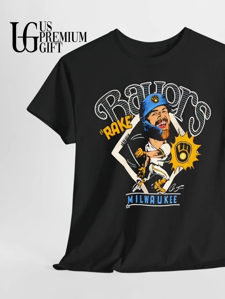 Milwaukee Brewers Jake Bauers Rake 2026 caricature shirt