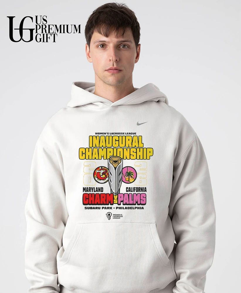 Maryland Charm and California Palms Women’s Lacrosse League Inaugural Championship 2026 trophy shirt