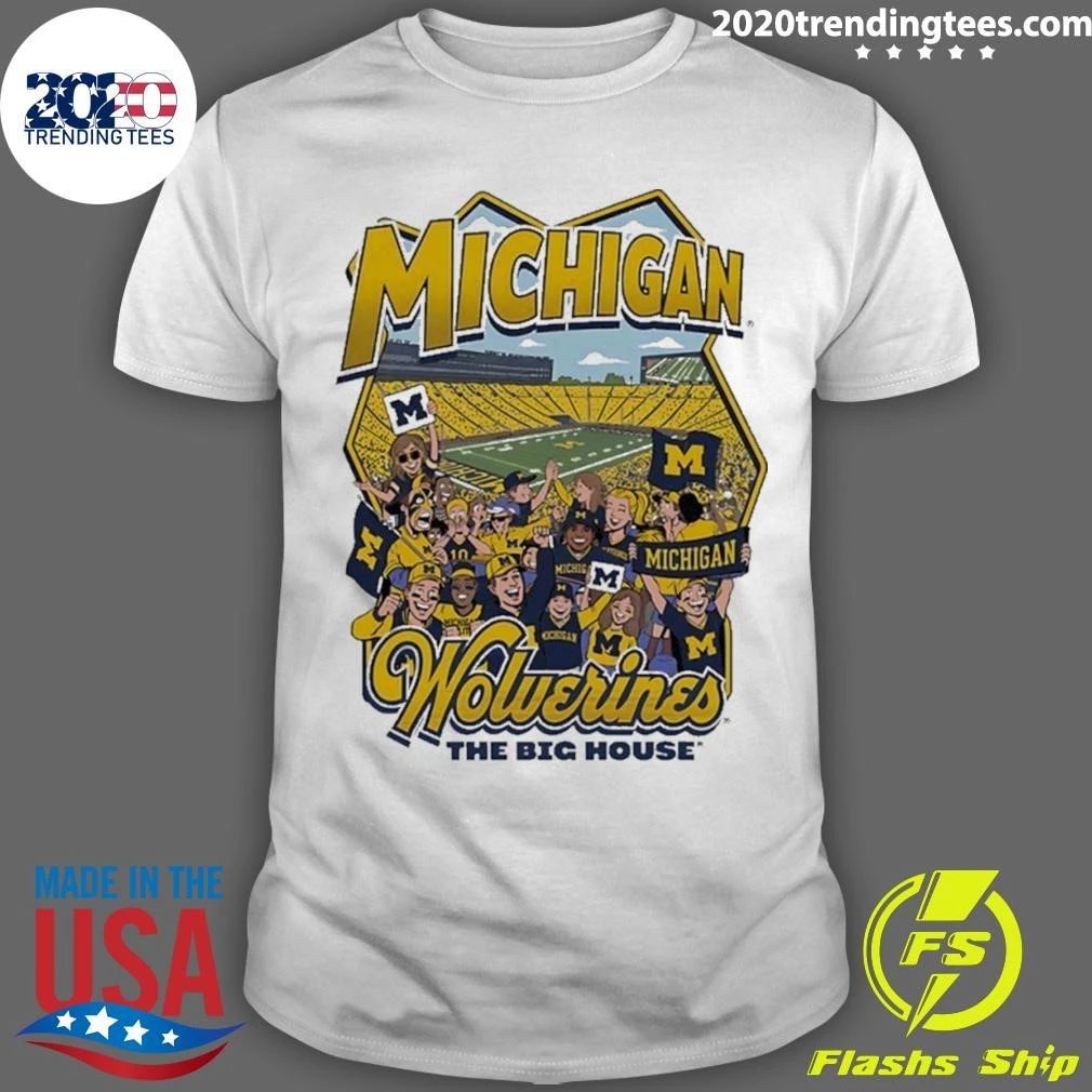 Michigan Wolverines The Big House 2026 Celebration Shirt