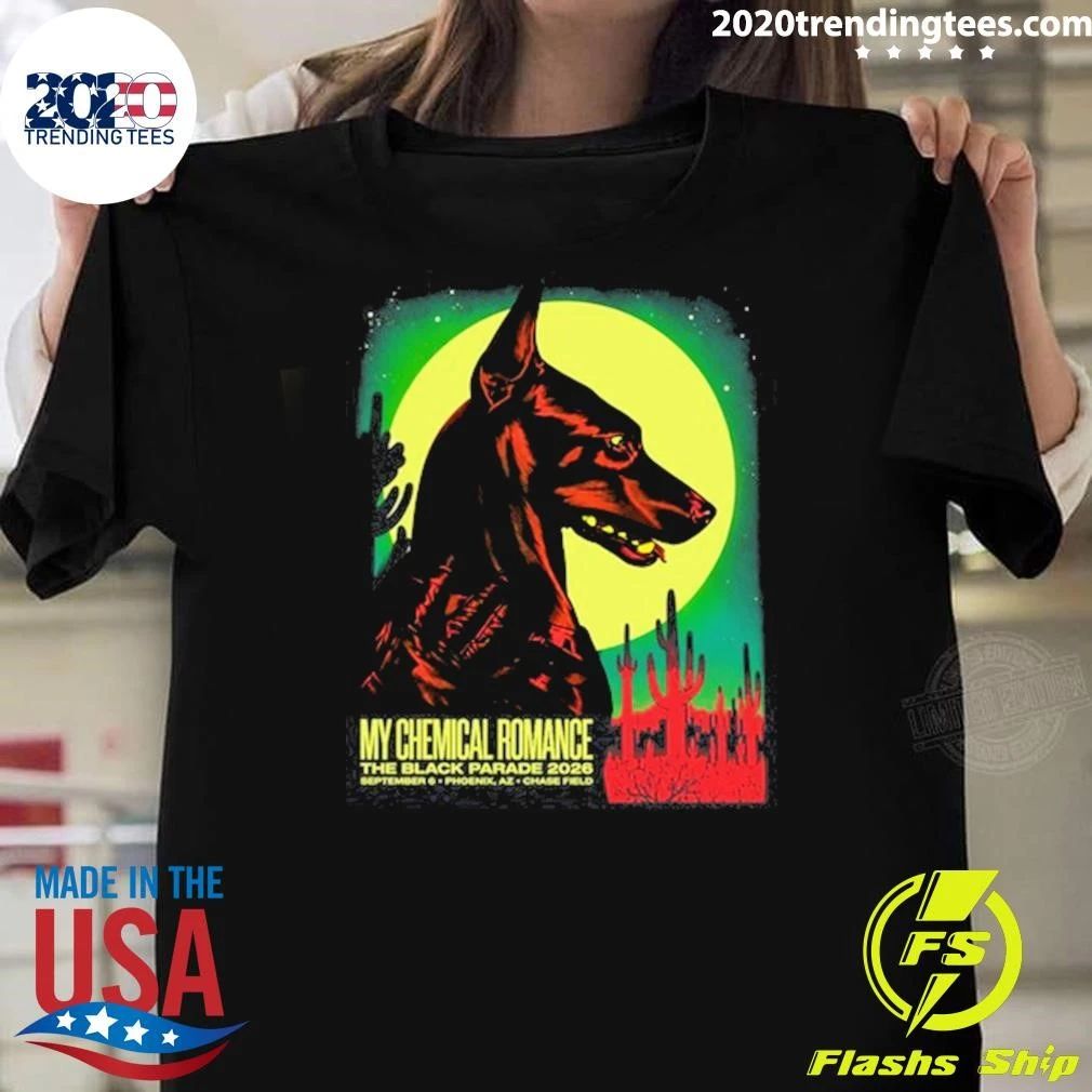 MCR My Chemical Romance Phoenix AZ At Chase Field In Phoenix AZ On September 6 2026 Shirt