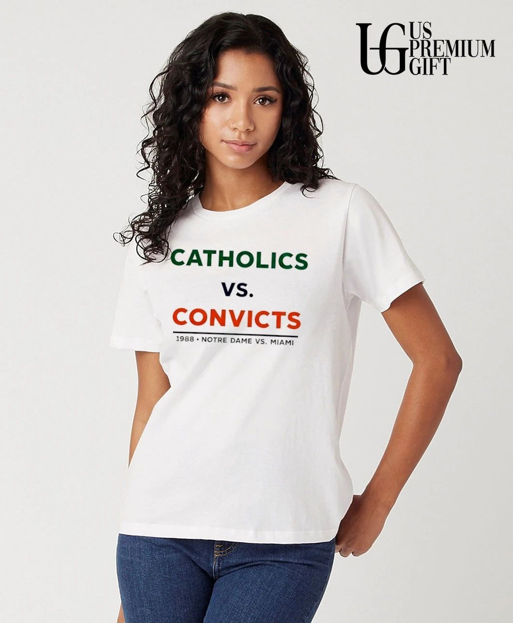 Catholics vs Convicts 1988 Notre Dame vs Miami shirt