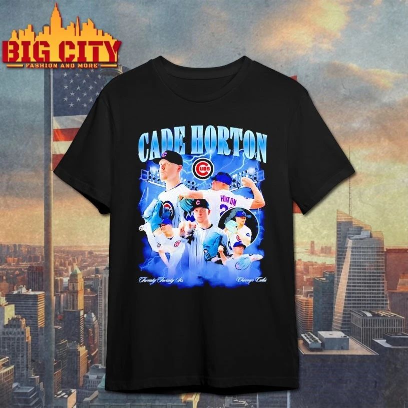 2026 Chicago Cubs Cade Horton Graphic T-shirt