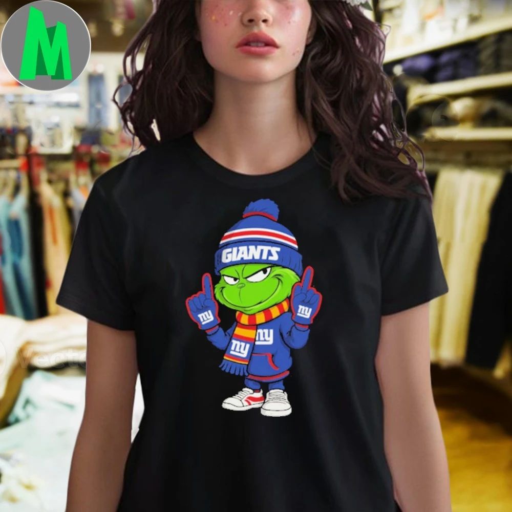 Grinch NY Giants Logo Shirt