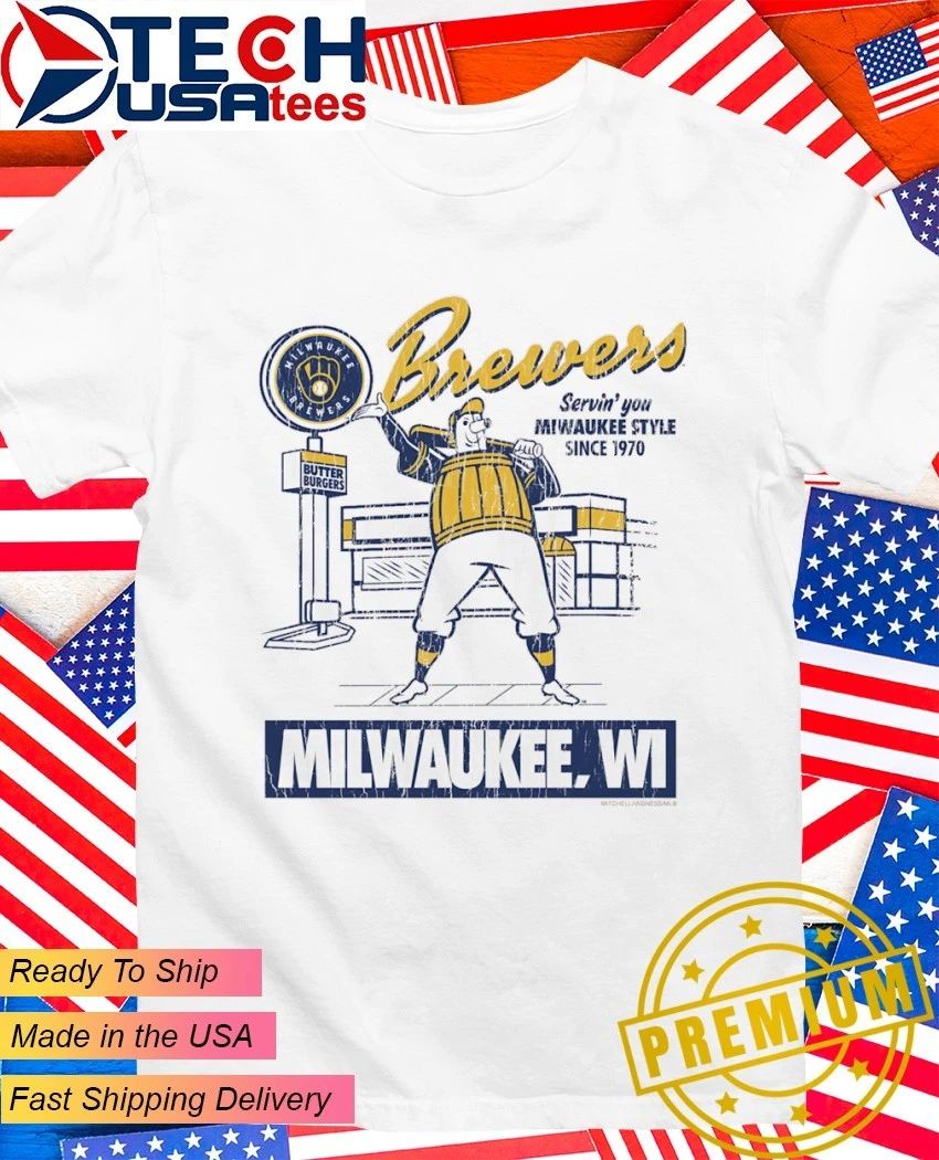 Milwaukee Brewers Deli Arch Butter Burgers vintage shirt