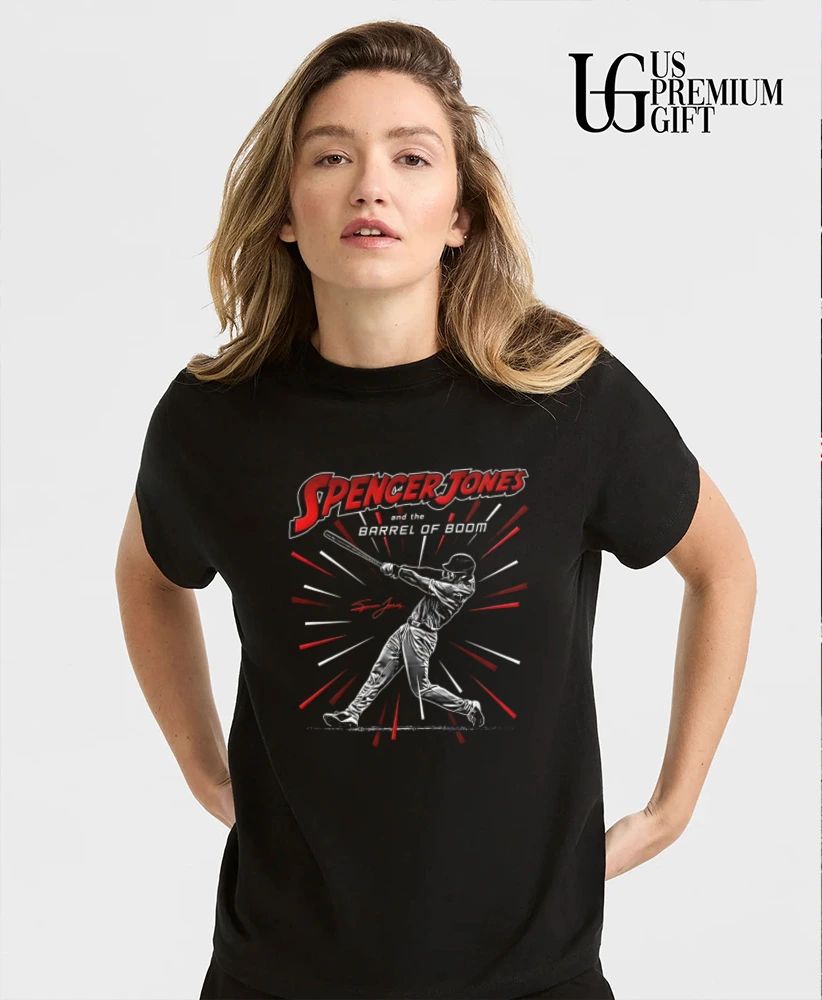 Spencer Jones and The Barrel Of Boom New York Yankees baseball signature shirt