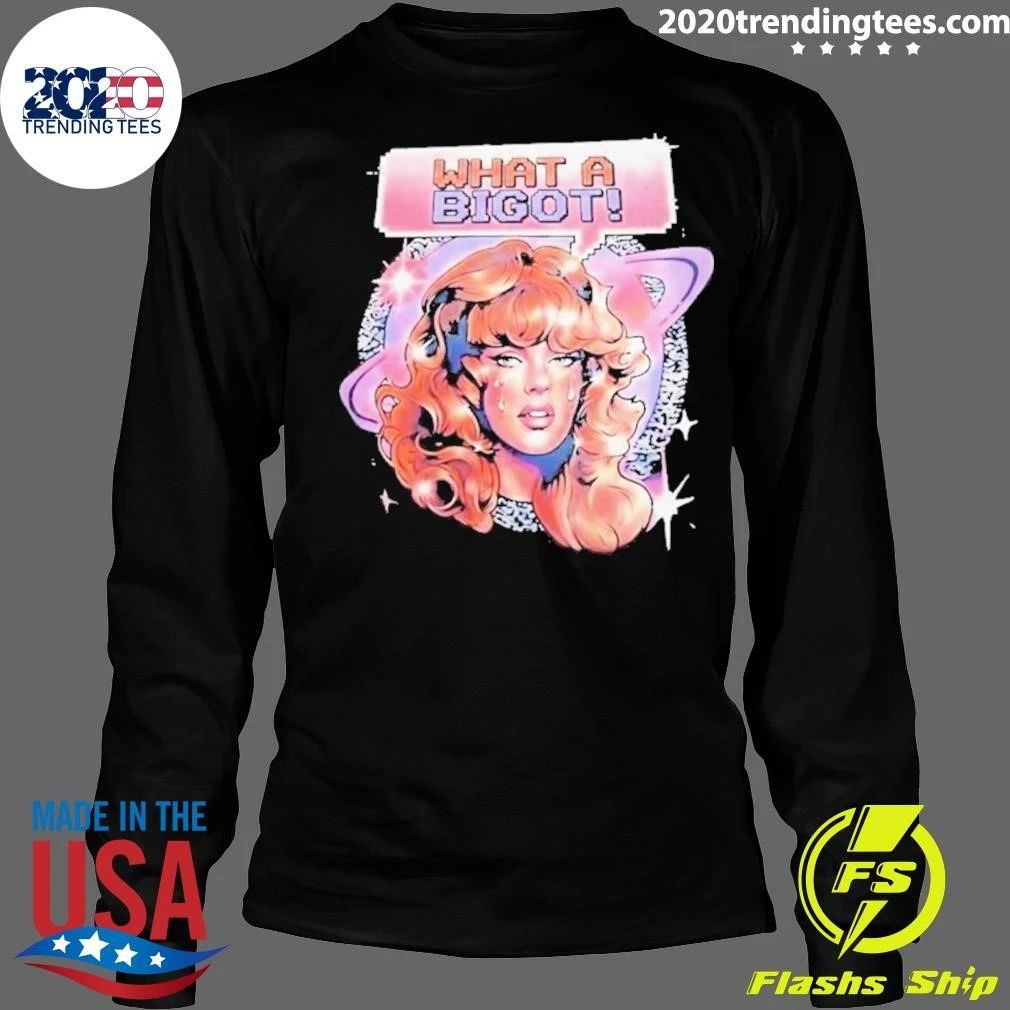 Polyester Peachy What A Bigot Shirt