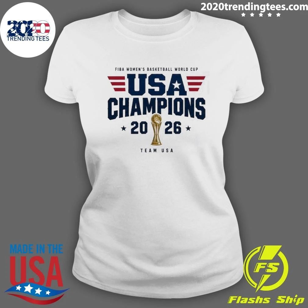 FIBA Women’s Basketball World Cup USA Champions 2026 Team USA Shirt