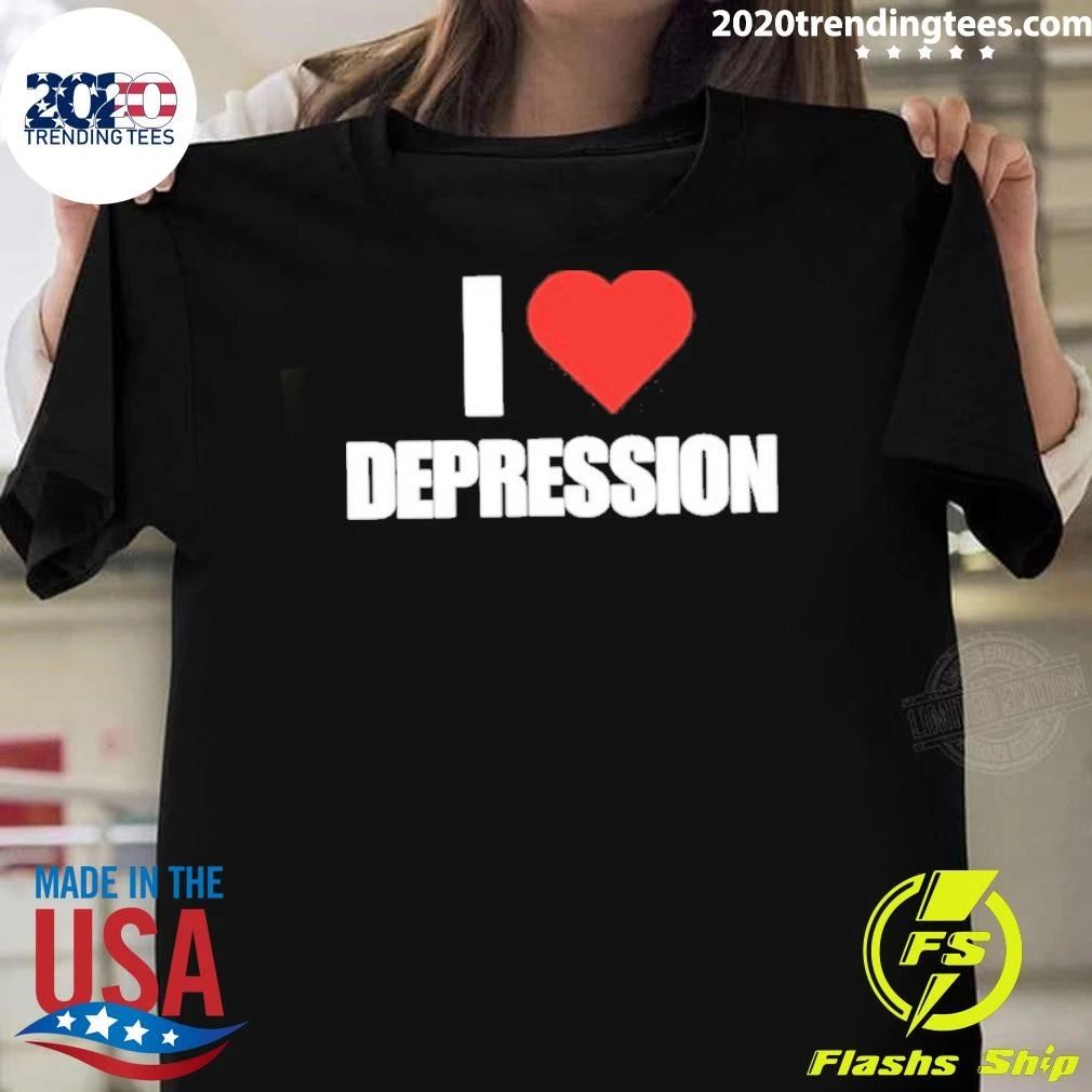 I Heart Depression Shirt