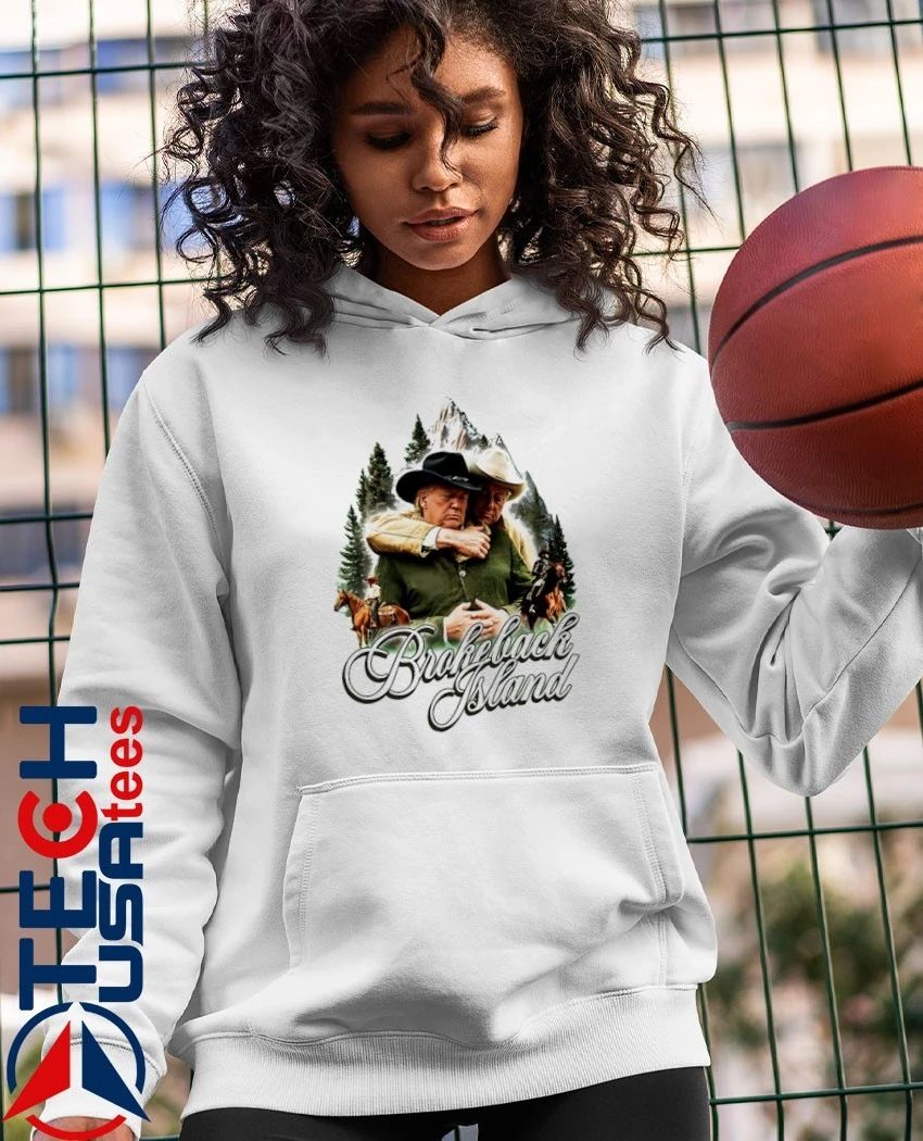 Bill Clinton and Donald Trump Brokeback Island shirt