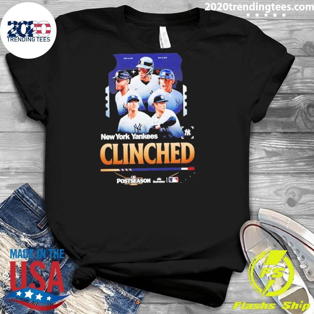 New York Yankees Clinched Postseason 2026 Shirt