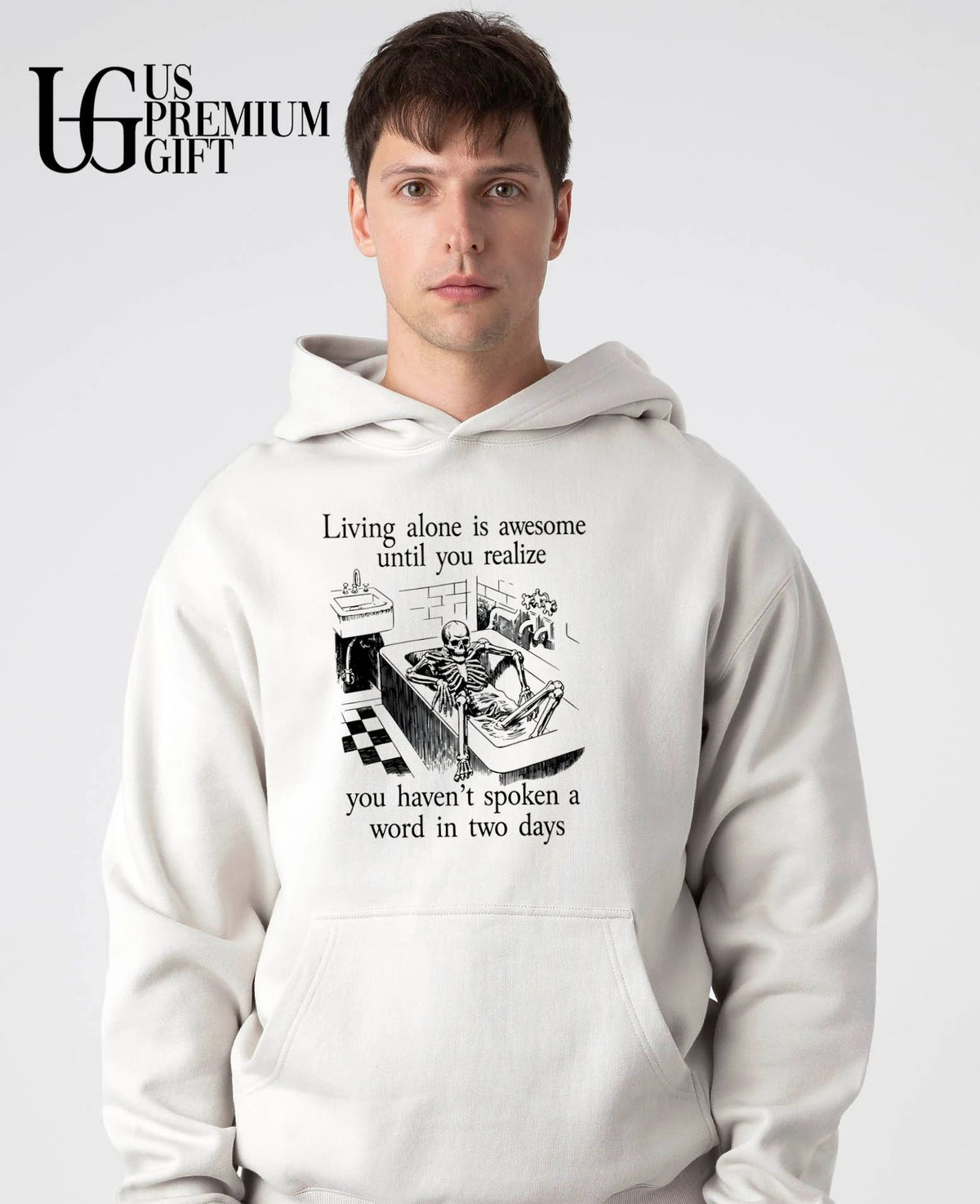 Living alone is awesome until you realize you haven’t spoken a word in two days shirt