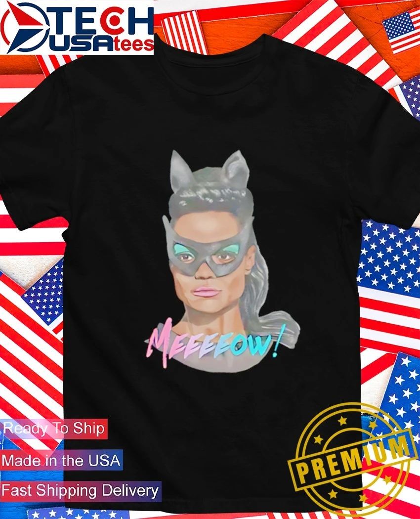 Catwoman Eartha Kitt Cat Lady shirt