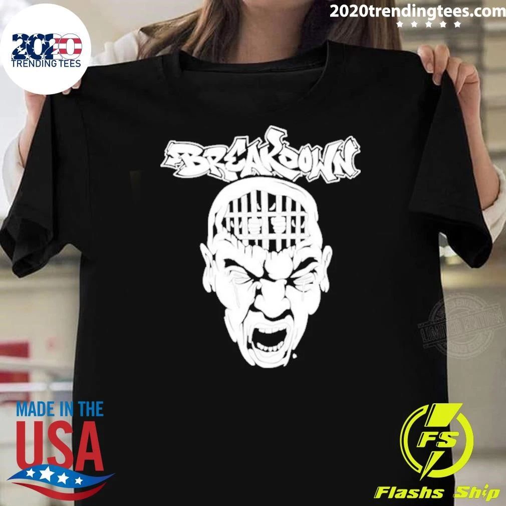Breakdown Mayo Skull Graphic Shirt