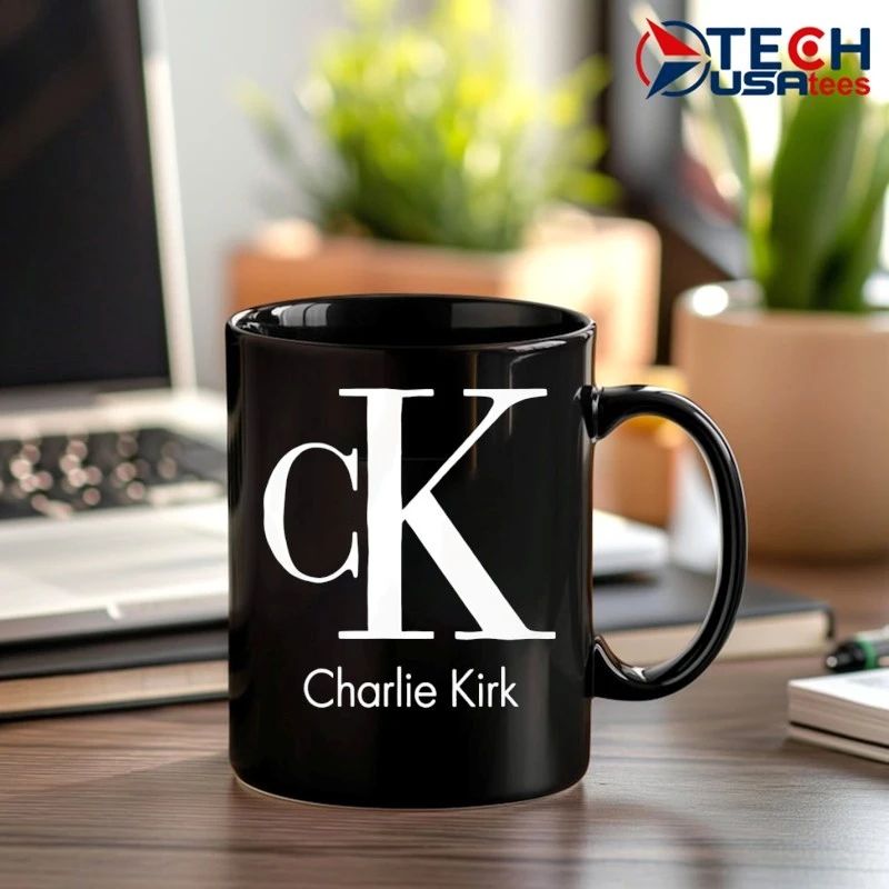 Ck Charlie Kirk logo shirt