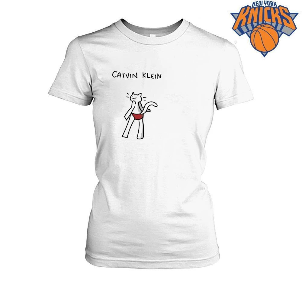 Catvin Klein Funny Underwear Cat Calvin Brand Parody Meme Shirt