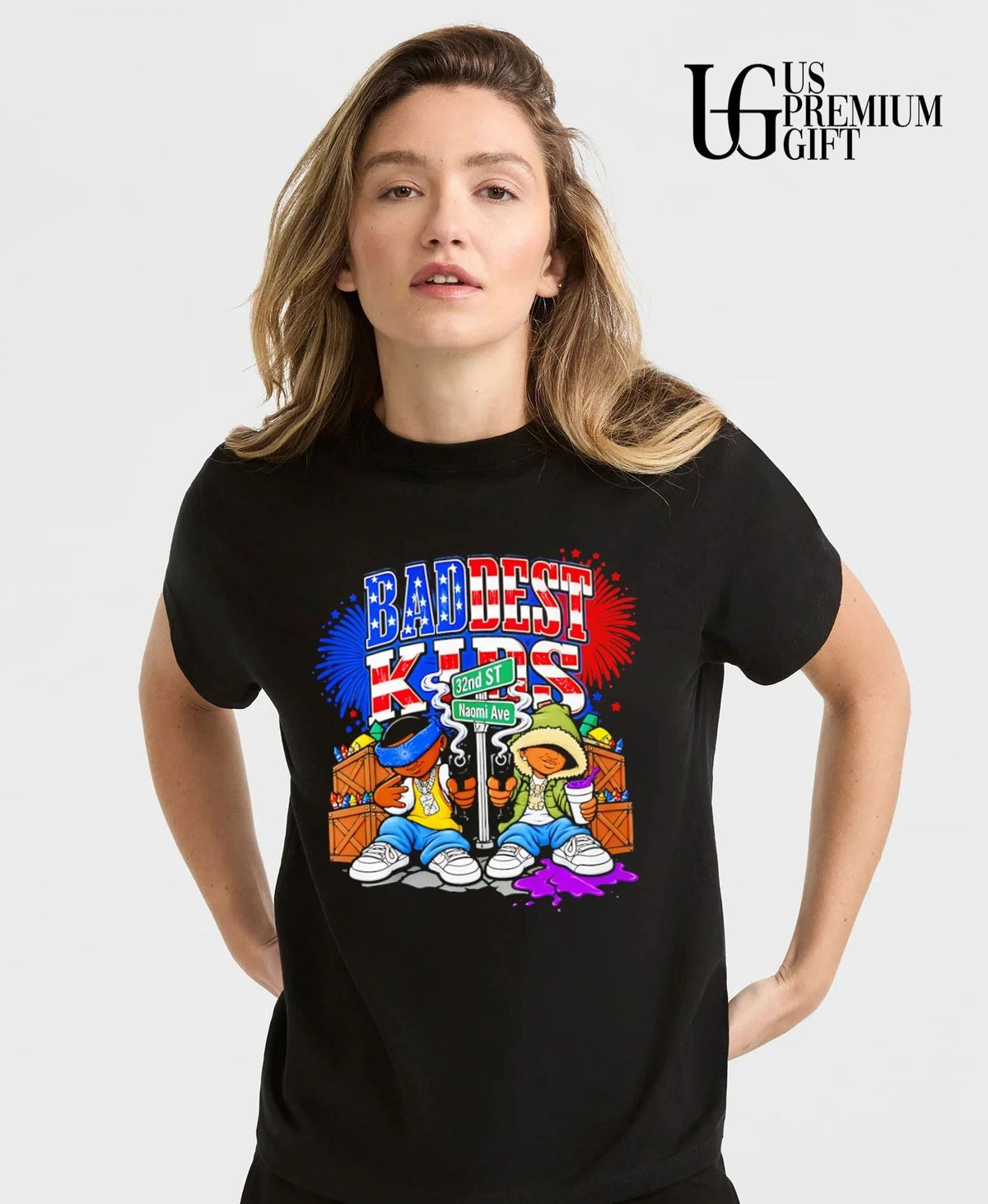 Adam22 Baddest Kids 32nd St Naomi Ave shirt