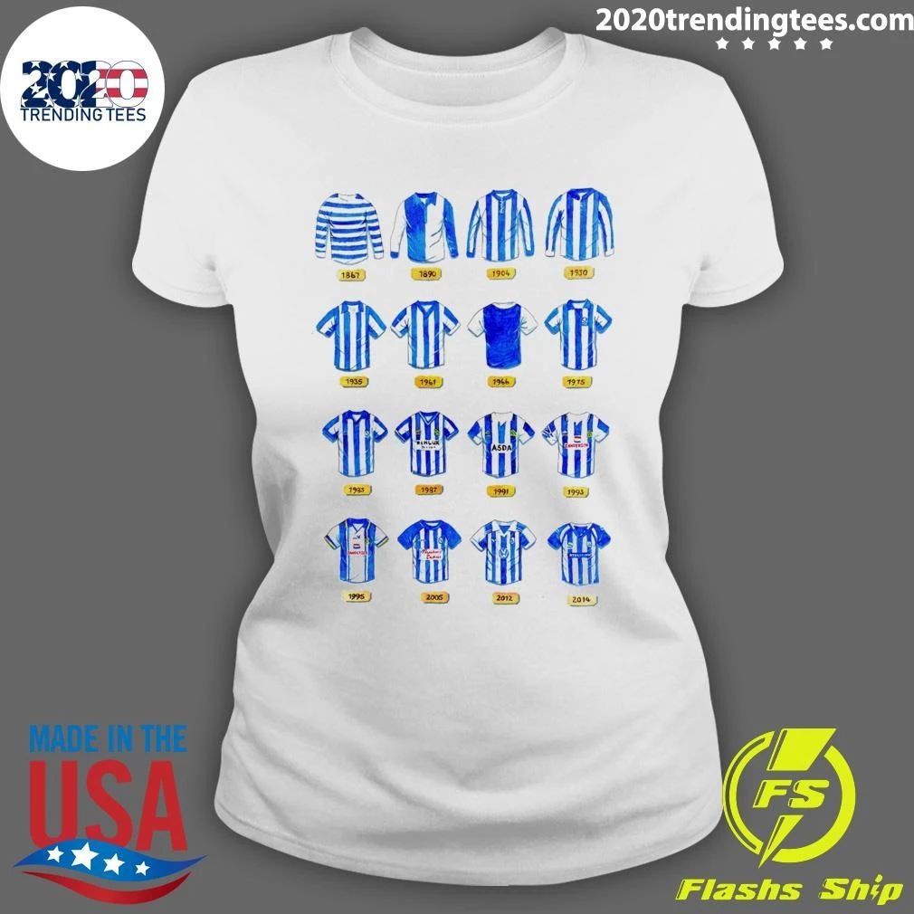 Sheffield Wednesday FC Retro Art Shirt
