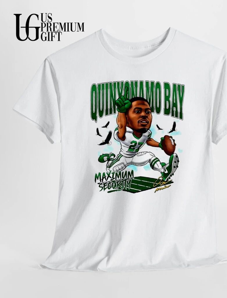 Quinyonamo Bay Maximum Security Football 2026 caricature shirt