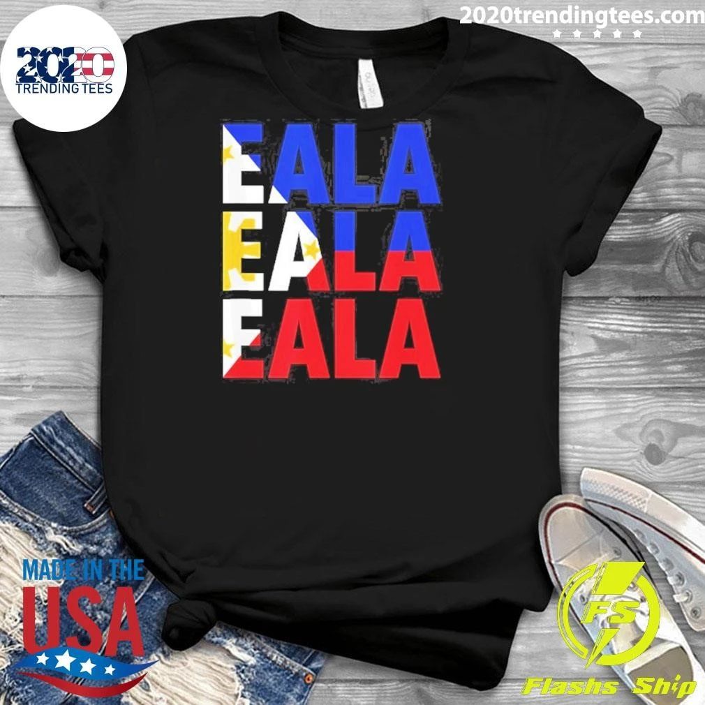 Eala Philippines Flag Letter Graphic Shirt