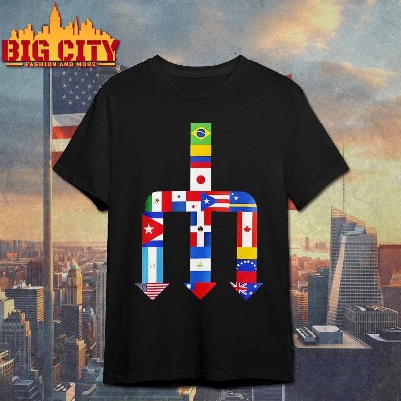 Seattle Mariners The Global Trident Of Flags 2026 Shirt