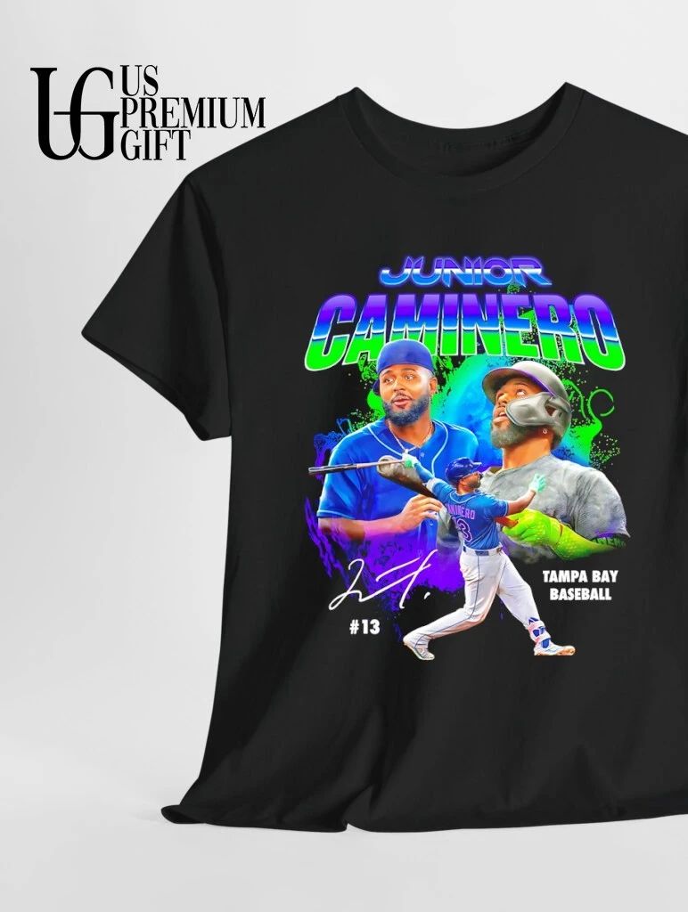 Junior Caminero Tampa Bay Rays baseball 2026 signature shirt