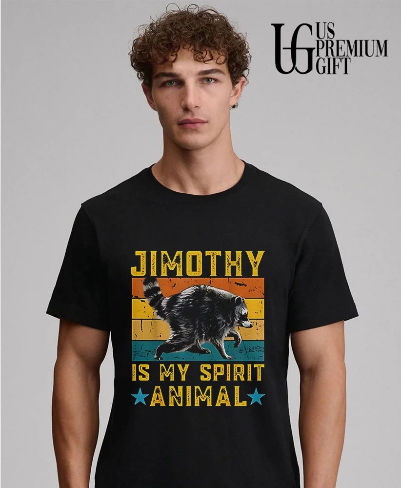 Raccoon Jimothy Spirit Animal meme shirt