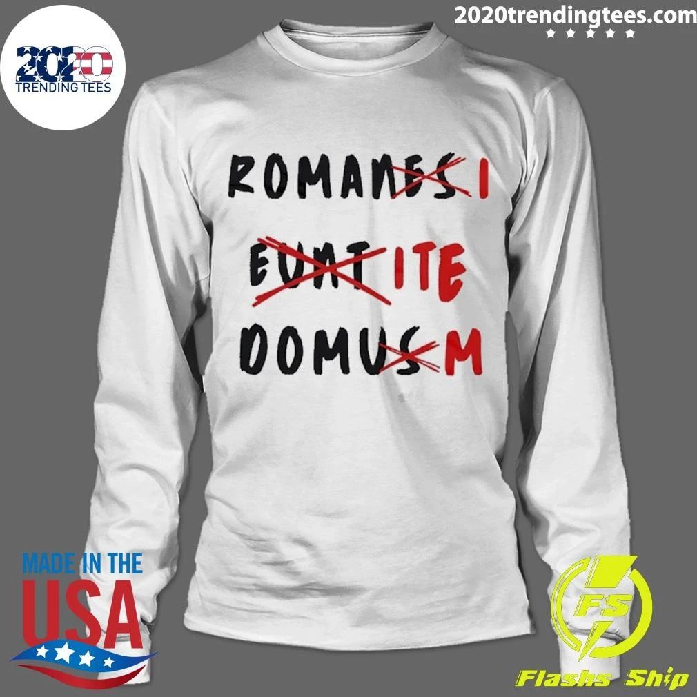 Romans Go Home Life Of Brian Latin Graffiti Shirt