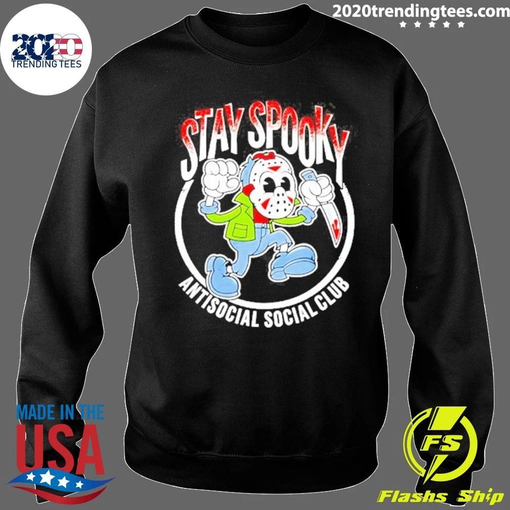 Stay Spooky Antisocial Social Club Jason Voorhees Shirt