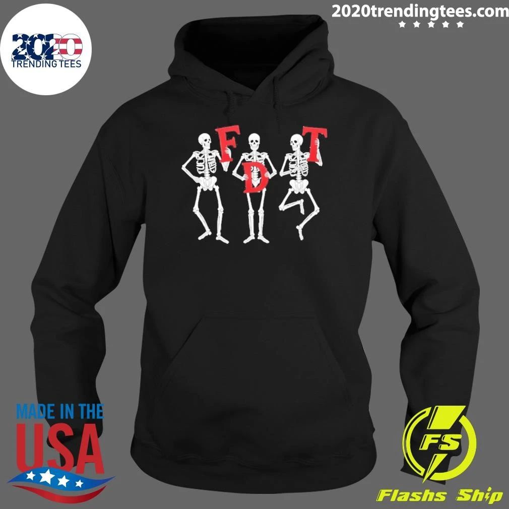 Dancing Skeleton Fdt Halloween Shirt