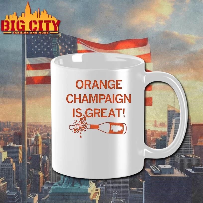 Orange Champaign Is Great Graphic Shirt