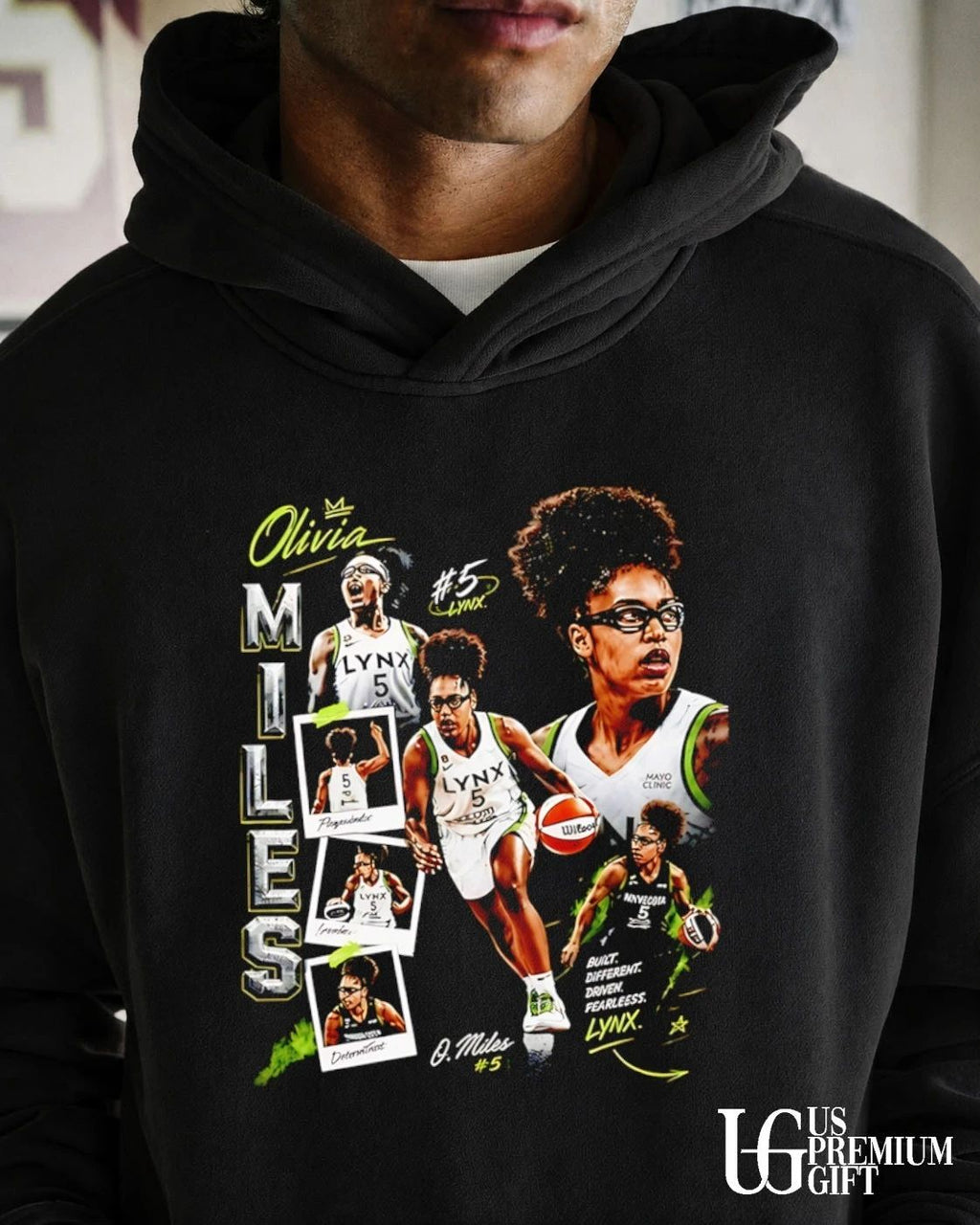 Olivia Miles No 5 Minnesota Lynx Built Different signature Vintage shirt