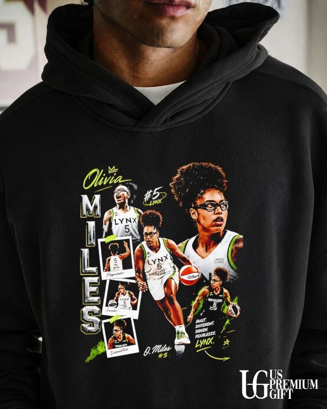 Olivia Miles No 5 Minnesota Lynx Built Different signature Vintage shirt
