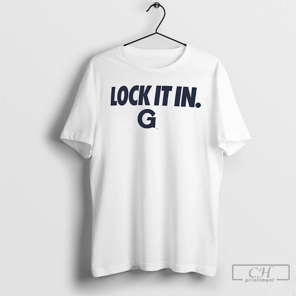 Classic Georgetown Hoyas Lock It In Logo