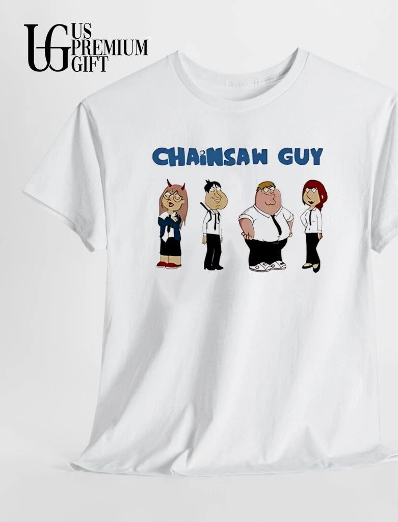 Chainsaw Guy parody shirt