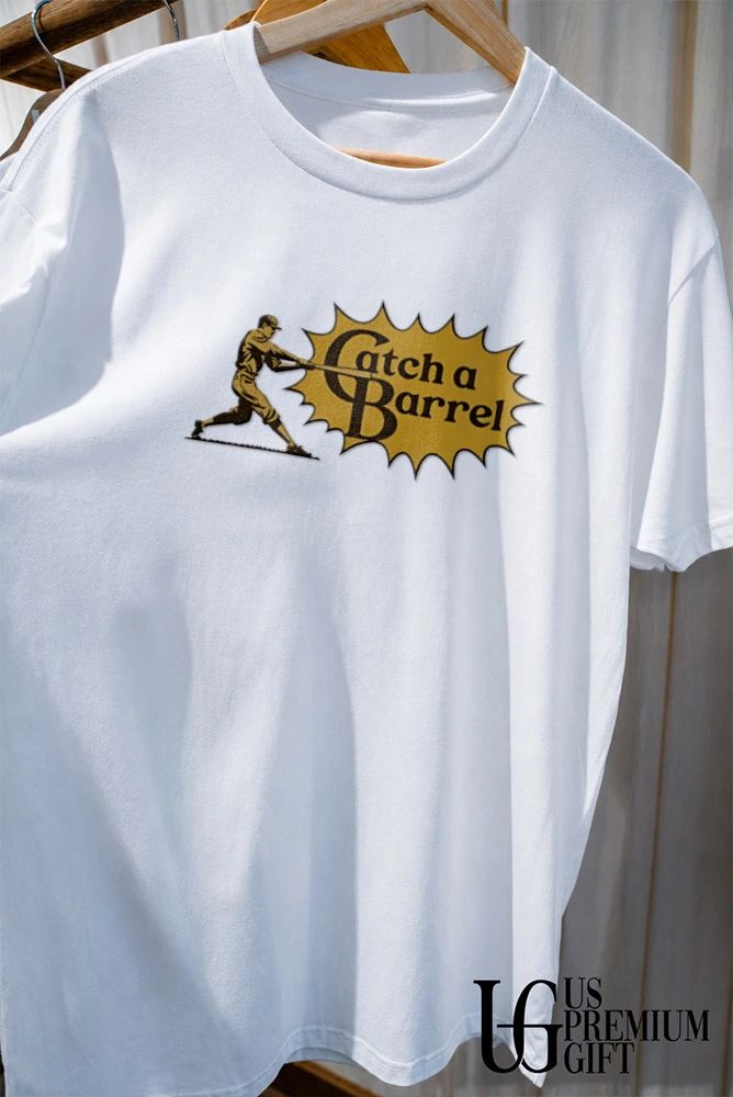 Baseball player Catch a Barrel shirt