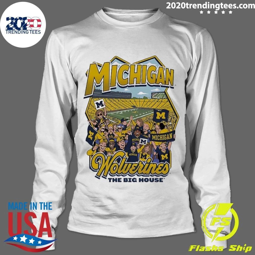 Michigan Wolverines The Big House 2026 Celebration Shirt